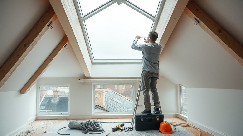 Electric Skylight Installation Amersham